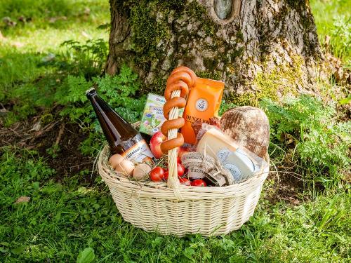 Hussnhof Farm Lodge Frühstück Frühstückskorb Bauernhofkorb Hussnhof Farm Lodge Frühstück Frühstückskorb Bauernhofkorb