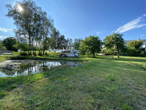 idyllisches Camping