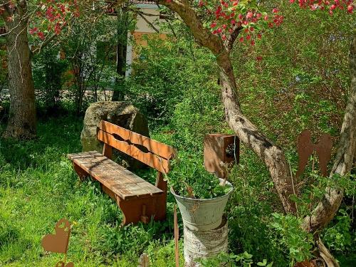schattiger Sitzplatz