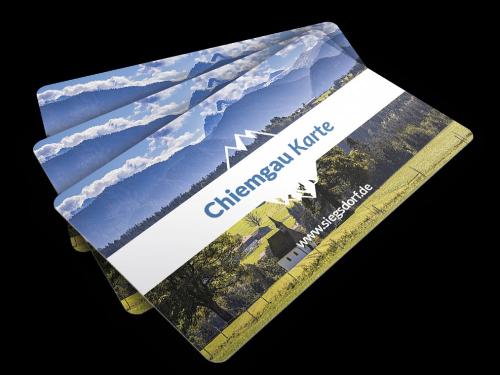 Chiemgau - Karte