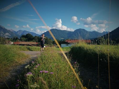 Aussicht in die Berge