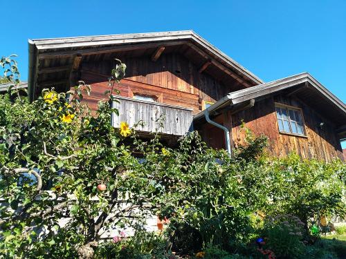 Alter Kornkasten in unserem Garten