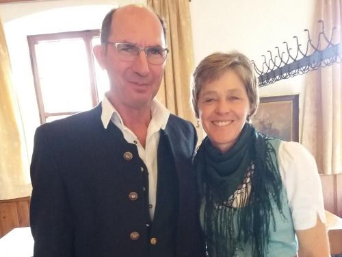 Ihr Gastgeberehepaar, Mariele und Michael Mangold