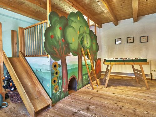 Spielecke im Aufenthaltsraum