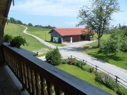 Aussicht vom Balkon