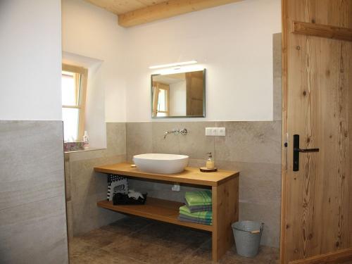 Fewo Irschenberg, Bad mit begehbarer Dusche