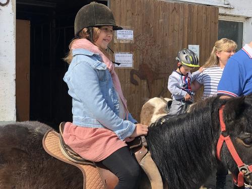 Reiten auf Susi