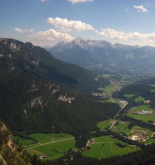 Blick auf´s Wiesenhäusl von oben