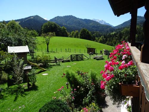 Balkonblick vom Zimmer Götschen