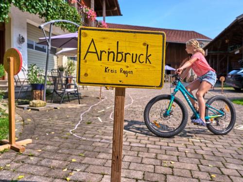 Fahrradparcour am Hof