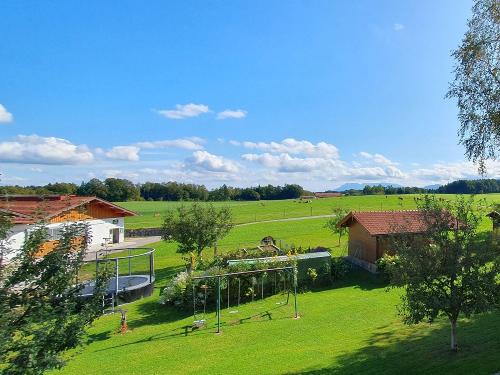 Blick vom Balkon
