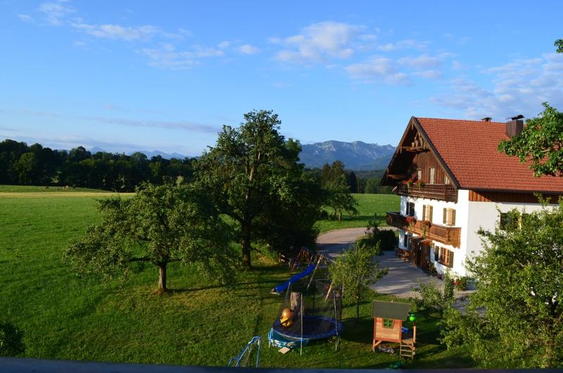 Aussicht Ferienwohnung Brauneckblich