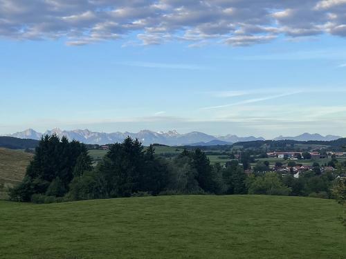 Hofaussicht Allgäuer Berge