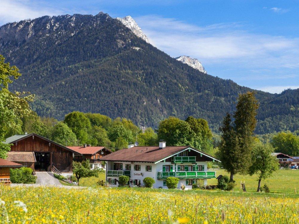 Panorama Aufnahme im Sommer Panorama Aufnahme im Sommer