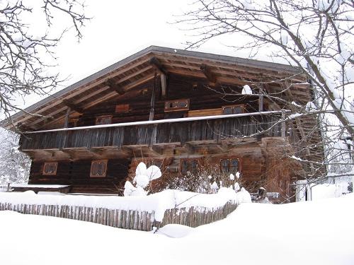 Ferienhaus im Winter
