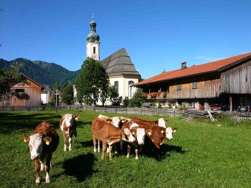 Lenggries Blick ins Dorf