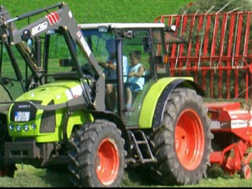Bauer im Einsatz