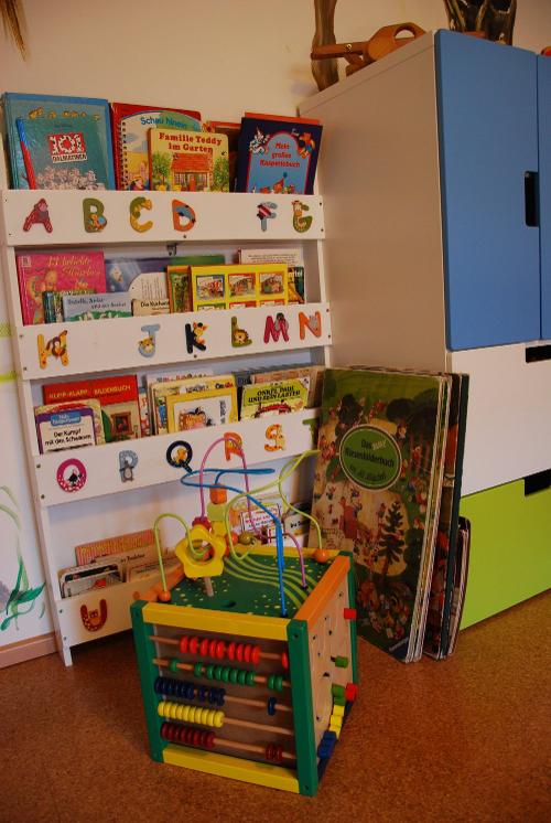 Leseecke im Spielzimmer