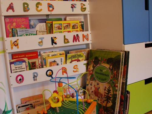 Leseecke im Spielzimmer