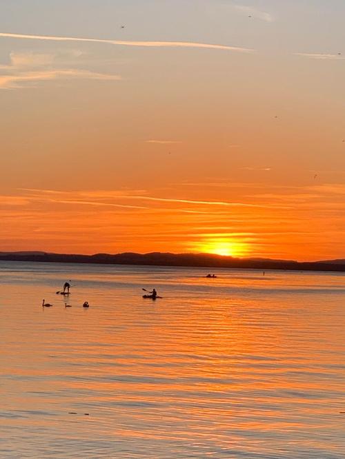 Sonnenuntergang am Bodensee
