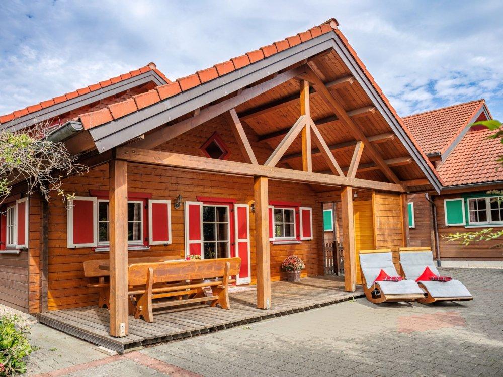 Blockhaus Moritz Terrasse