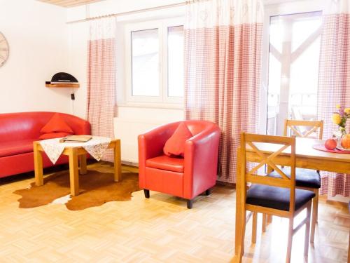 Ferienwohnung Zaunkönig Wohnbereich
