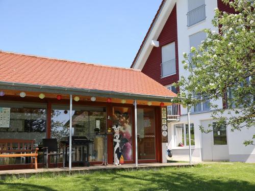 Wintergarten für die Gäste