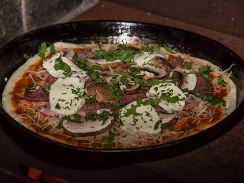 Gästeabend mit Pizza backen