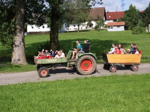 Traktorfahrt