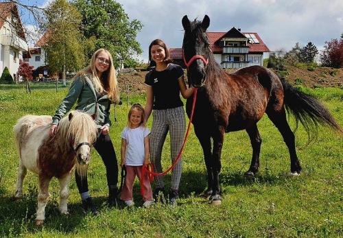 Groß und Klein haben Freude