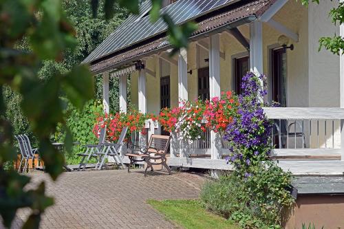 Eingang zu den Ferienwohnungen