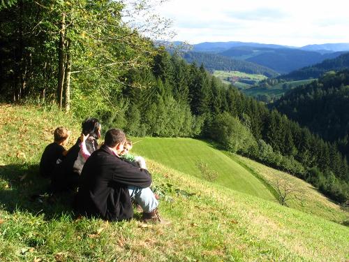 herrliche Ausblicke bei den Wanderungen direkt ab dem Ramsteinerhof in Fischerbach
