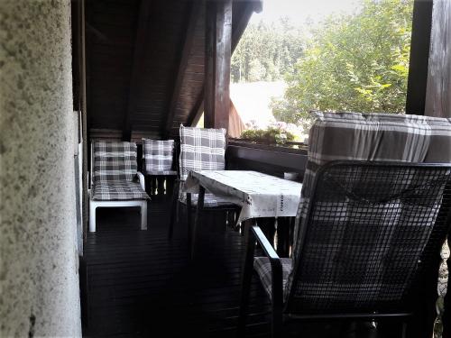 Balkon Morgensonne