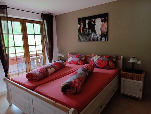 Schlafzimmer Panoramablick Ferienwohnung