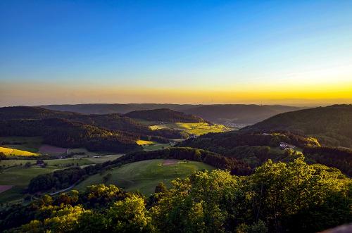 Blick zum Haghof