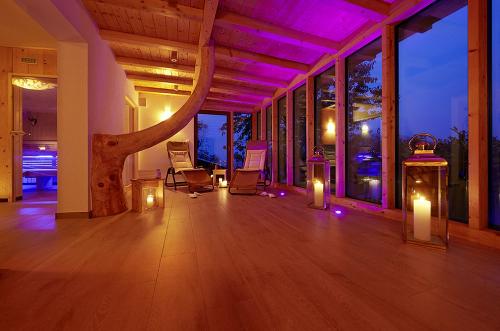 Abendstimmung in der Sauna