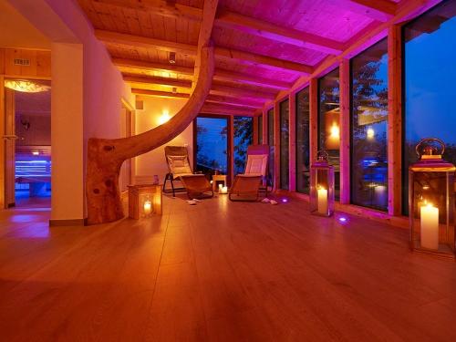 Abendstimmung in der Sauna