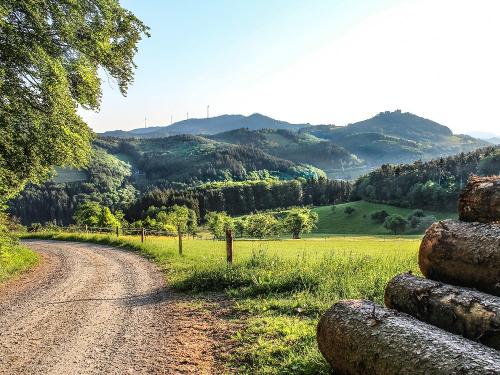 Wanderweg mit Aussicht