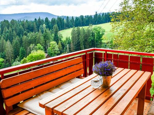 Terrasse Fewo Sonnenaufgang