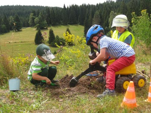 Spielen Natur