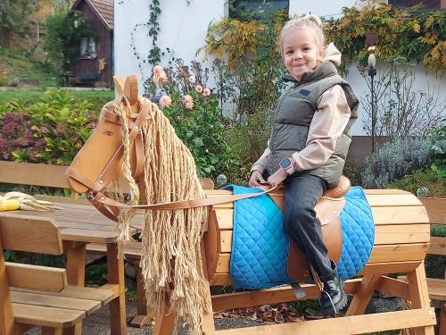Holzpferd Klara