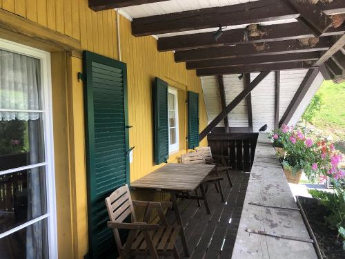 Balkon der Hofidylle