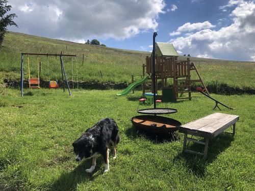 Spielplatz mit Grillstelle