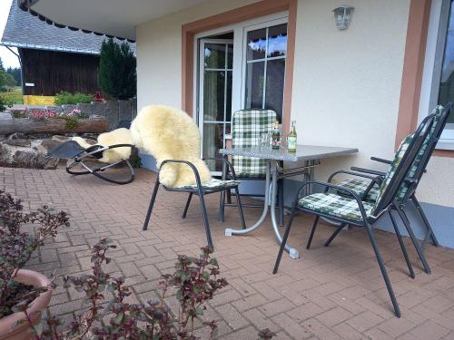 Terasse Fewo Schwalbennest