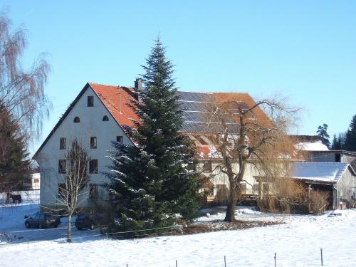 Haus im Winter