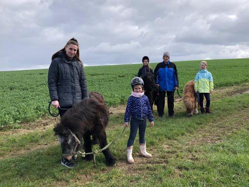 geführtes Reiten, Pony führen