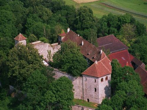 Die Tannenburg im Grün