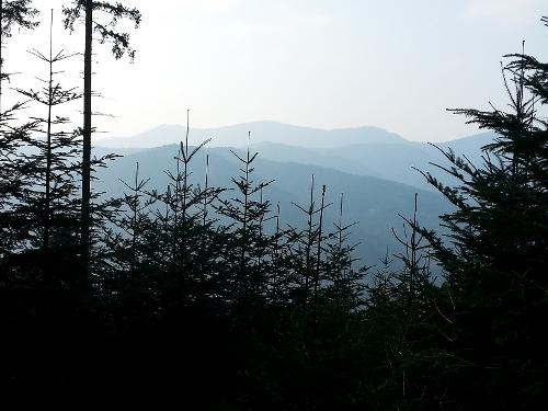 Schöne Aussicht beim Wandern