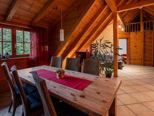 Oberer Schwärzenbachhof Ferienwohnung Holzhauswohnung