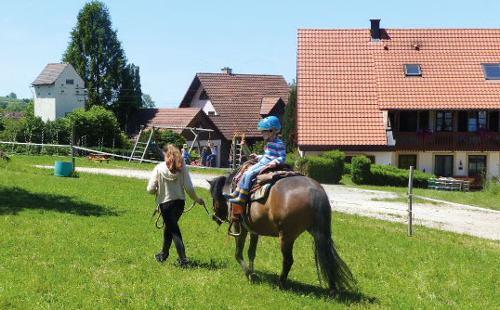 Viel Spaß beim Ponyreiten